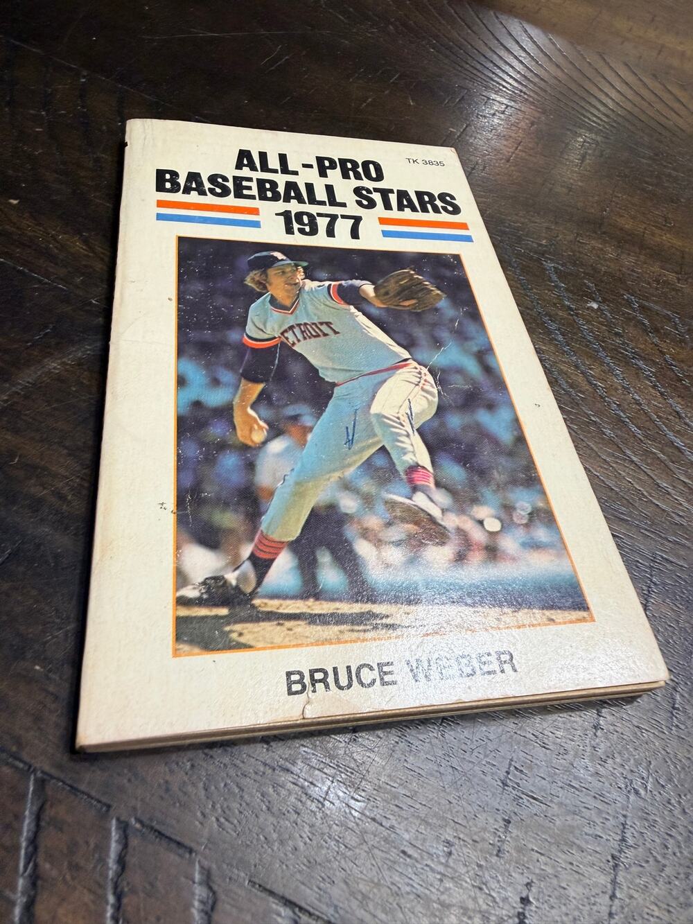All-Pro Baseball Stars 1977 Bruce Weber Mark Fidrych Signed Autograph Book